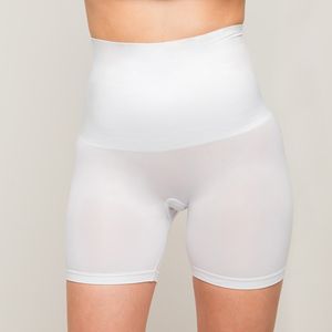 Short Tiro Alto Seamless Semi Control Abdomen Palmers Mujer 19701BCO