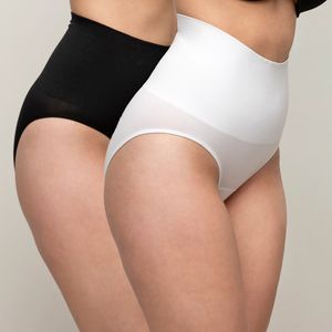 Pack 2 Bikini Tiro Alto Seamless Semi Control Abdomen P11711018