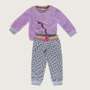 Pijama Niña Largo Micropolar Palmers 67214GRI