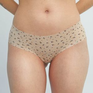 Pantaleta Mcrofibra Y Encaje 14116NUD