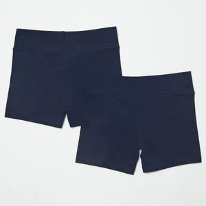Pack 2 Short Escolar Algodón Niña P19GCA77