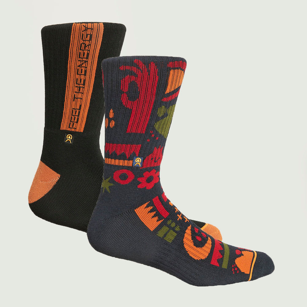 Calcetines Crew Sport Pack 2 Hombre Diseño 80976