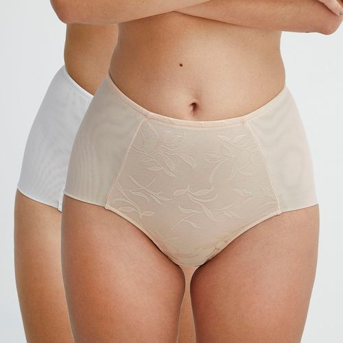 Pack 2 Calzón Maxi Jacquard Minimizer Triumph 9802BN