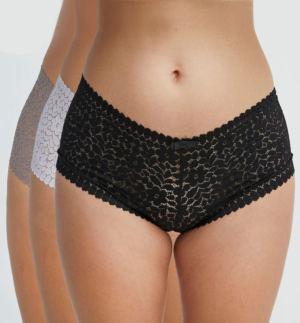 Pack 3 Pantaleta Encaje Palmers P3314001018