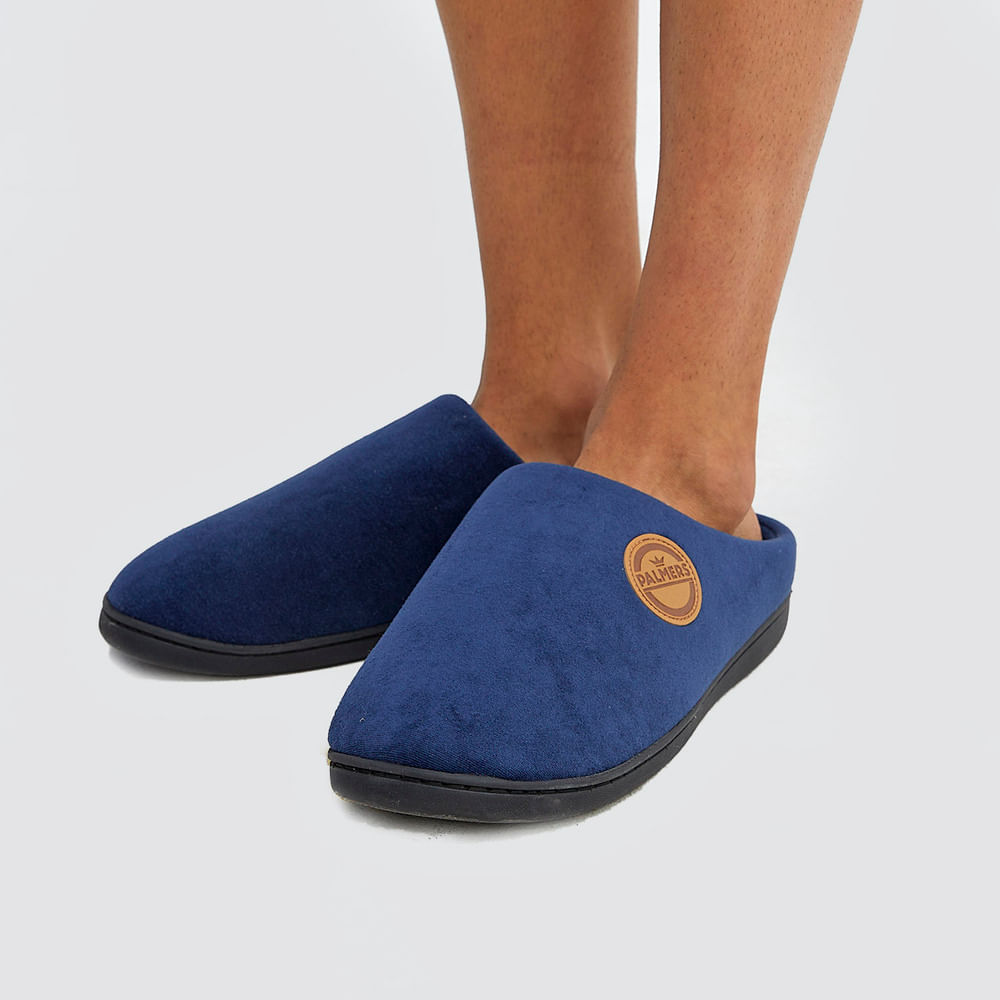 Pantuflas Hombre Acolchadas Palmers DP225AZU