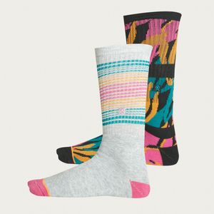 Pack 2 Calcetines Crew Sport Mujer Diseño 80975D01