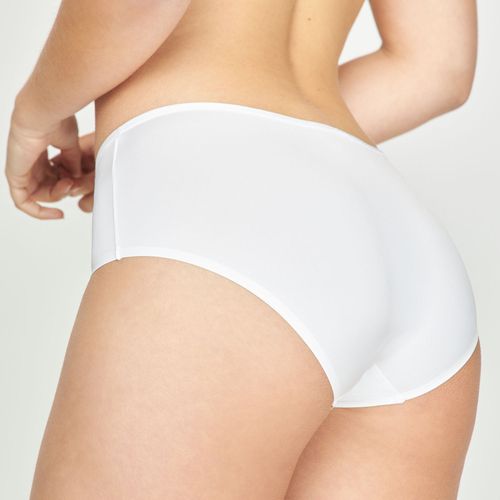 Pantaleta Microfibra Corte Laser Body Make Up Triumph 9402WH