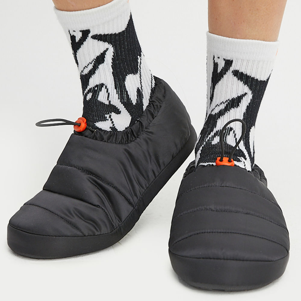 Pantuflas Mujer Acolchadas 80987NEG