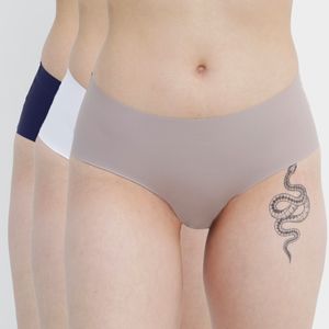 Pack 3 Pantaleta Corte Laser Microfibra Palmers Mujer P3146A94