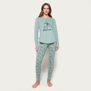 Pijama Mujer Largo Algodón Jersey Palmers 6027BVER