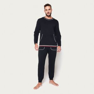 Pijama Hombre Largo Algodón French Palmers 8238CNEG