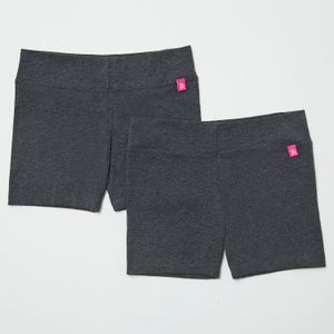 Pack 2 Short Escolar Algodón Niña P19ACJ93