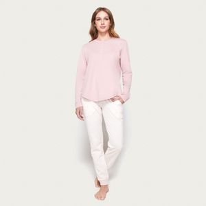 Pijama Mujer Largo Algodón Jersey Palmers 6018AROS