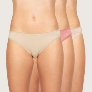 Pack 3 Bikini Algodón Orgánico Palmers Mujer P316G4123