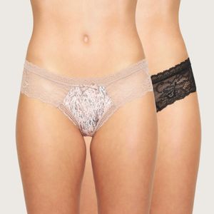 Pack 2 Culotte Encaje Microfibra Palmers Mujer P15L413222
