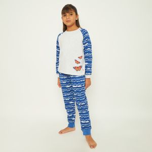 Pijama Niña Largo Algodón Palmers 67221AZU