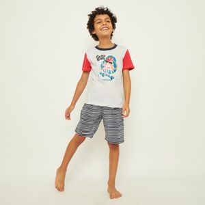 Pijama Niño Corto Algodón Jersey Palmers 86225ROJ