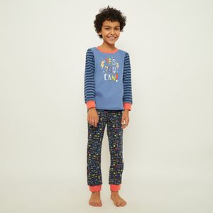 Pijama Niño Largo Algodón Palmers 87225AZU