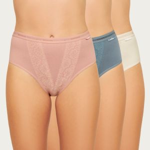 Pack 3 Hikini Algodón Con Encaje Palmers Mujer P344A2124