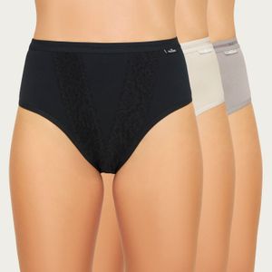 Pack 3 Hikini Algodón Con Encaje Palmers Mujer P344B3124