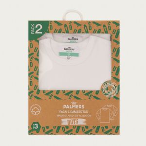 Pack 2 Camisetas Niño Algodón Palmers P27OCA33