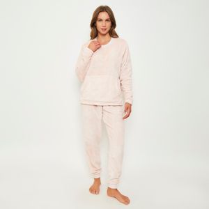 Pijama Mujer Largo Polar Fleece Palmers 6022BCRE