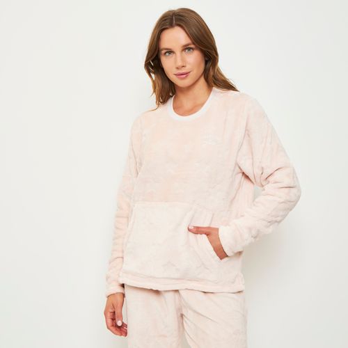 Pijama Mujer Largo Polar Fleece Palmers 6022BCRE