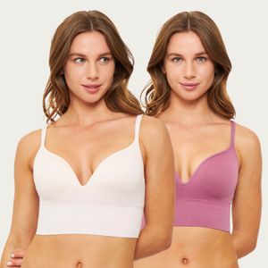 Pack 2 Bralette Seamless Palmers Mujer P22732224