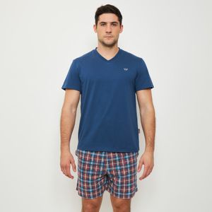 Pijama Hombre Corto Algodón Palmers 8145ABUR