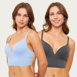 Pack 2 Bralette Seamless Palmers Mujer P22733224