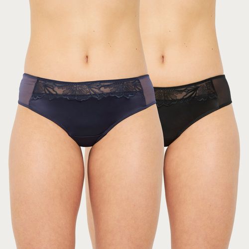 Pack 2 Colaless Satin Encaje Chic France 306342224