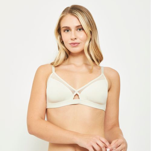 Sostén Padding Sin Arco Microfibra ChicFrance 30631CRE