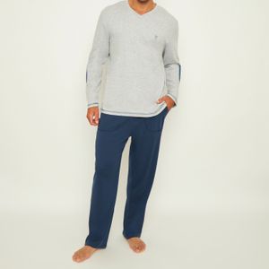 Pijama Hombre Largo Algodón Interlock Palmers 8245BAZU