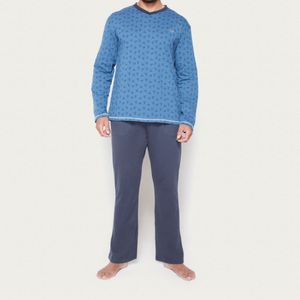 Pijama Hombre Largo Algodón Jersey Palmers 8235BAZU