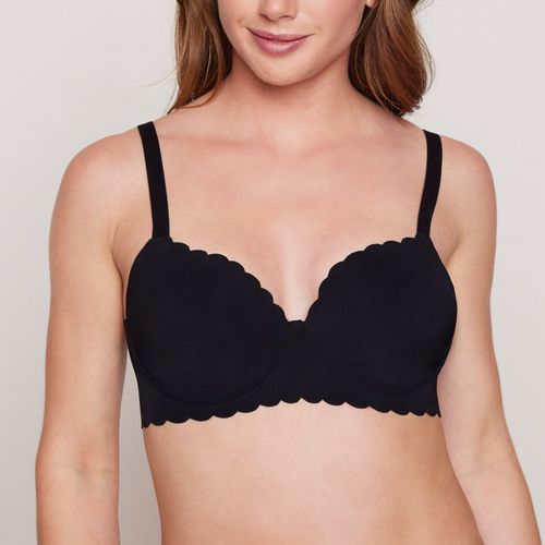 Sostén Cobertura Completa Microfibra Palmers Mujer 20213NEG