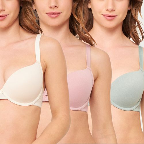 Pack 3 Sosten Algodón Palmers Mujer P320275124