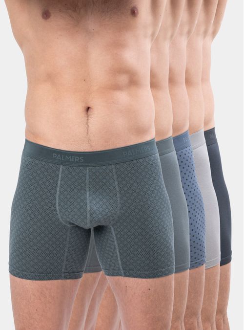 Pack 5 Boxer Medio Algodón