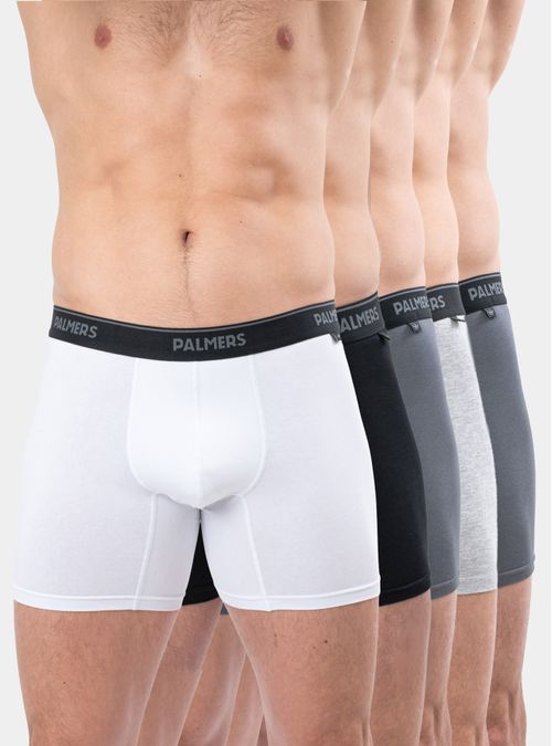 Pack 5 Boxer Medio Algodón