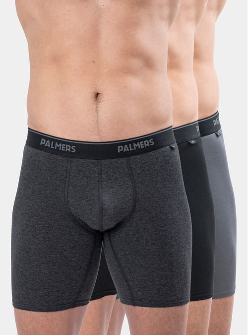 Pack 3 Boxer Largo Algodón