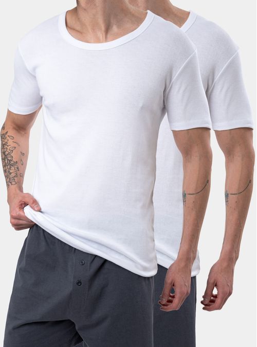 Pack 2 Camiseta Algodón Manga Corta