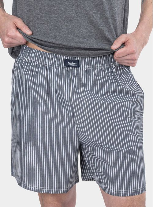 Pijama Corto Algodón Con Pantalón Corto Tela Plana