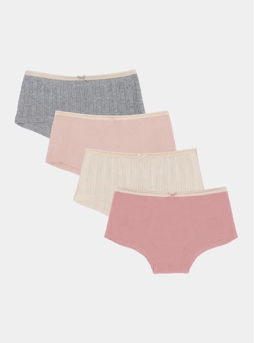 Pack 4 Pantaleta Algodón