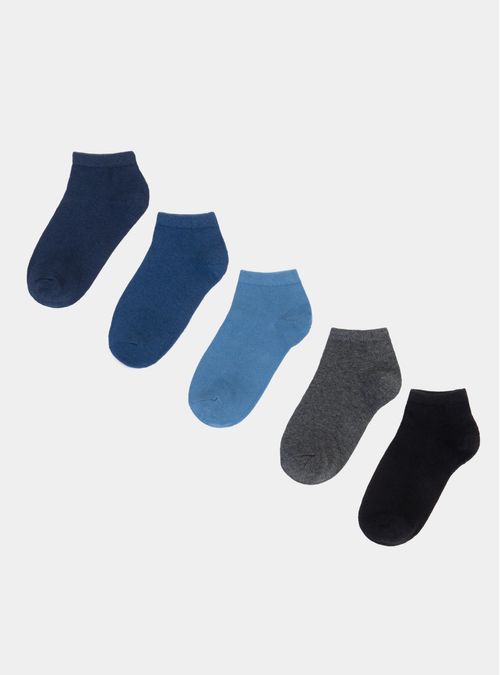 Pack 5 Calcetin Tobillero Algodón
