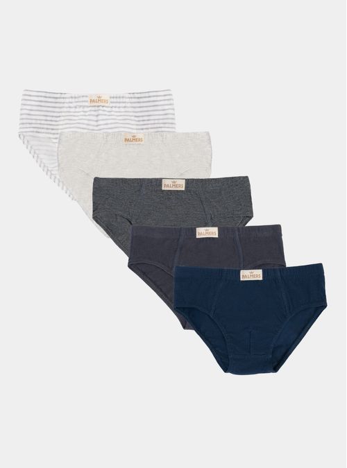 Pack 5 Slip Algodón