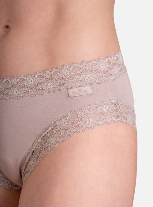 Pack 5 Bikini Algodón Encaje