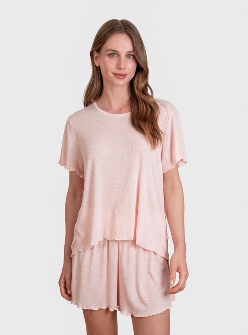 Pijama Corto Rib Comfort Sleep