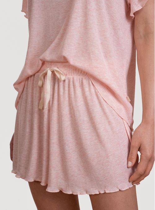 Pijama Corto Rib Comfort Sleep