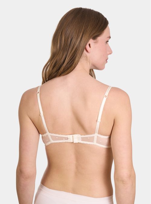 Sostén Encaje Balconette Con Arco
