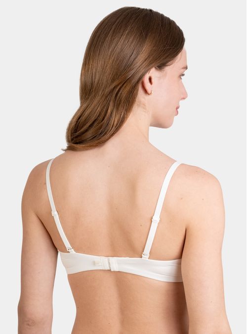Sostén Microfibra Sin Arco y Padding