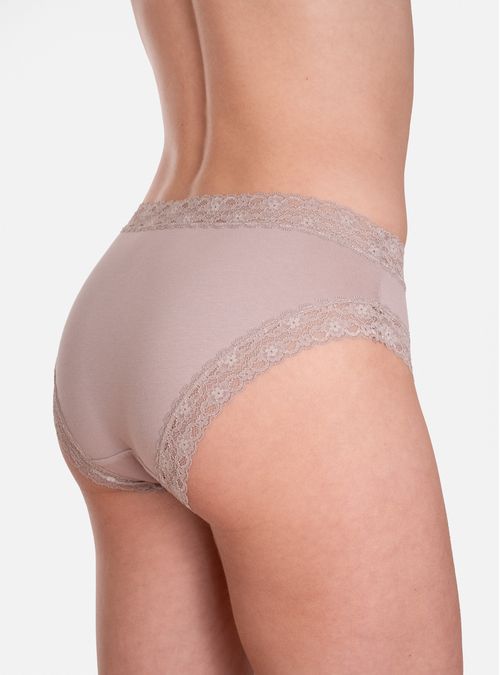 Pack 5 Bikini Algodón Encaje